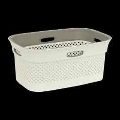 Ygo Wasmand PURLLE 45L Beige| Was- & Linnenmanden|Badkameropbergers