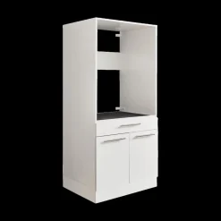 Ygo Wasruimteset LAUNDRY: Wasmachinekast laag X2 + Opzetkast breed X2 + Linnenkast + Opzetkast smal| Wasruimte & Opbergkasten