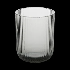 Ygo Waterglas EMMA 25cl Ribbel Grijs| Glazen