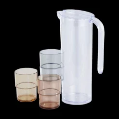Ygo Waterkan MYLLE M/4Mok Plas.| Glazen