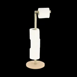 Ygo Wc-rolhouder TRAVINO Poly Beige/Goud| Toiletaccessoires