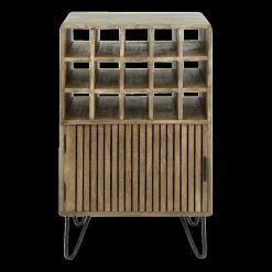 Ygo Wijnkast VIENNA Mango B56| Decoratieve Opbergers|Opbergen