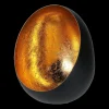 Ygo Windlicht EILIA Eivorm Met. Zwart/Goud M| Woondecoratie