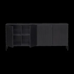 Ygo Woood Dressoir GRAVURE Zwart B200| Dressoirs