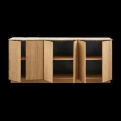 Ygo Woood Dressoir ZUMA 6D Eik Fineer B200| Dressoirs
