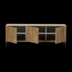 Ygo Woood TV-Meubel GRAVURE Naturel Eiken B150| Tv-Meubelen