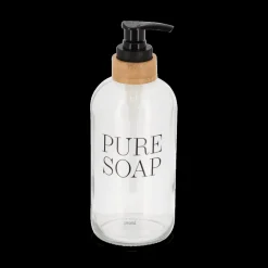Ygo Zeepdispenser PURE SOAP Glas 550ml| Wastafelaccessoires