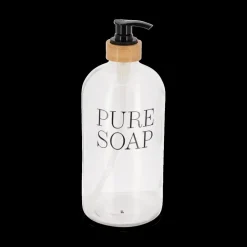 Ygo Zeepdispenser PURE SOAP Glas 1l| Wastafelaccessoires