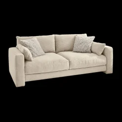 Ygo Zetel MONTANA Ribfluweel Beige| Zitbanken
