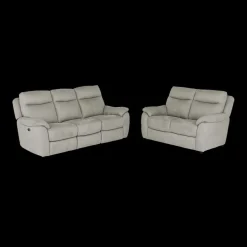 Ygo 2-zit ARLON B156 Dove Grey| Zitbanken