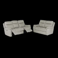Ygo 2-zit ARLON B156 Dove Grey| Zitbanken