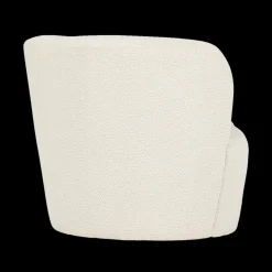 Ygo Zitbank links ANDRIS Bouclé Crème| Fauteuils